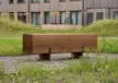 Buitenbanken Pure Eco 1500 enkelzits voor de openbare ruimte 2