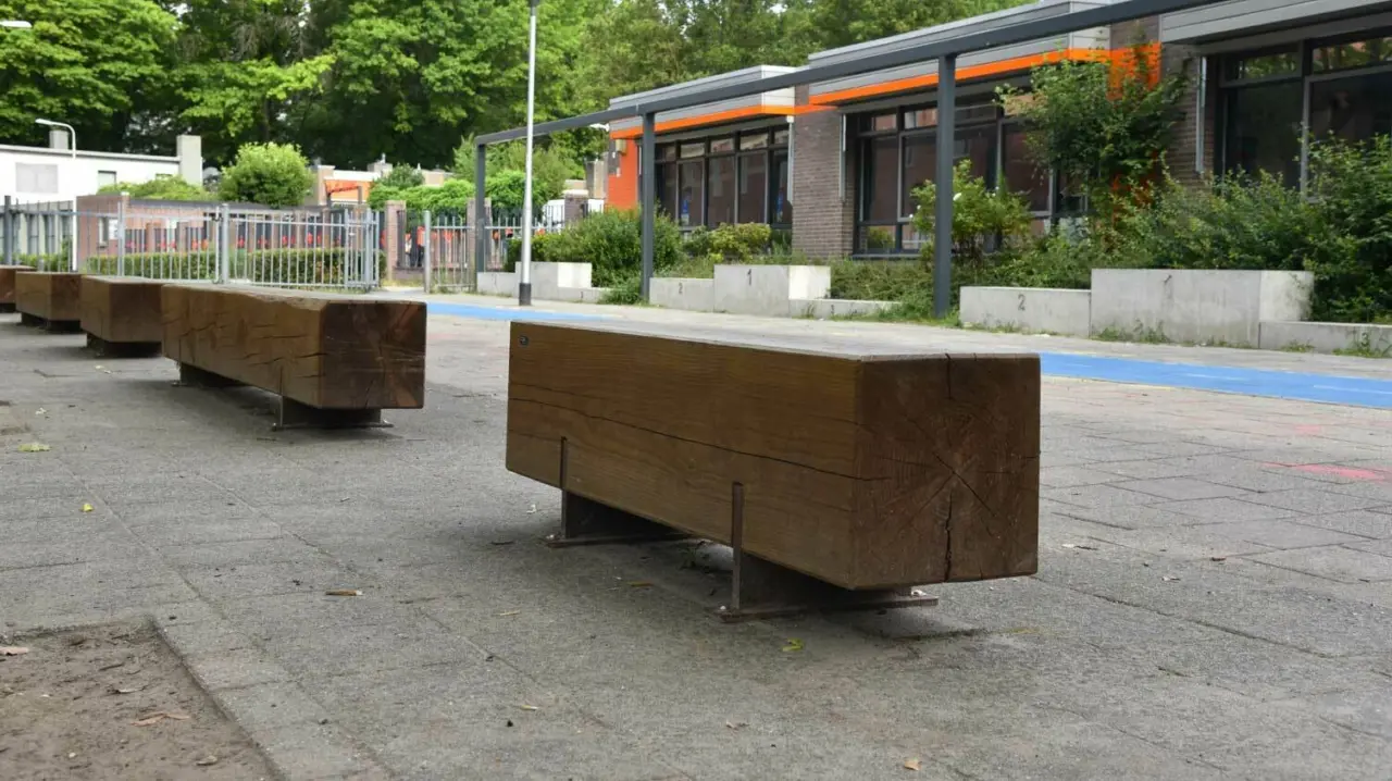 Buitenbank Pure Eco enkelzits 1500