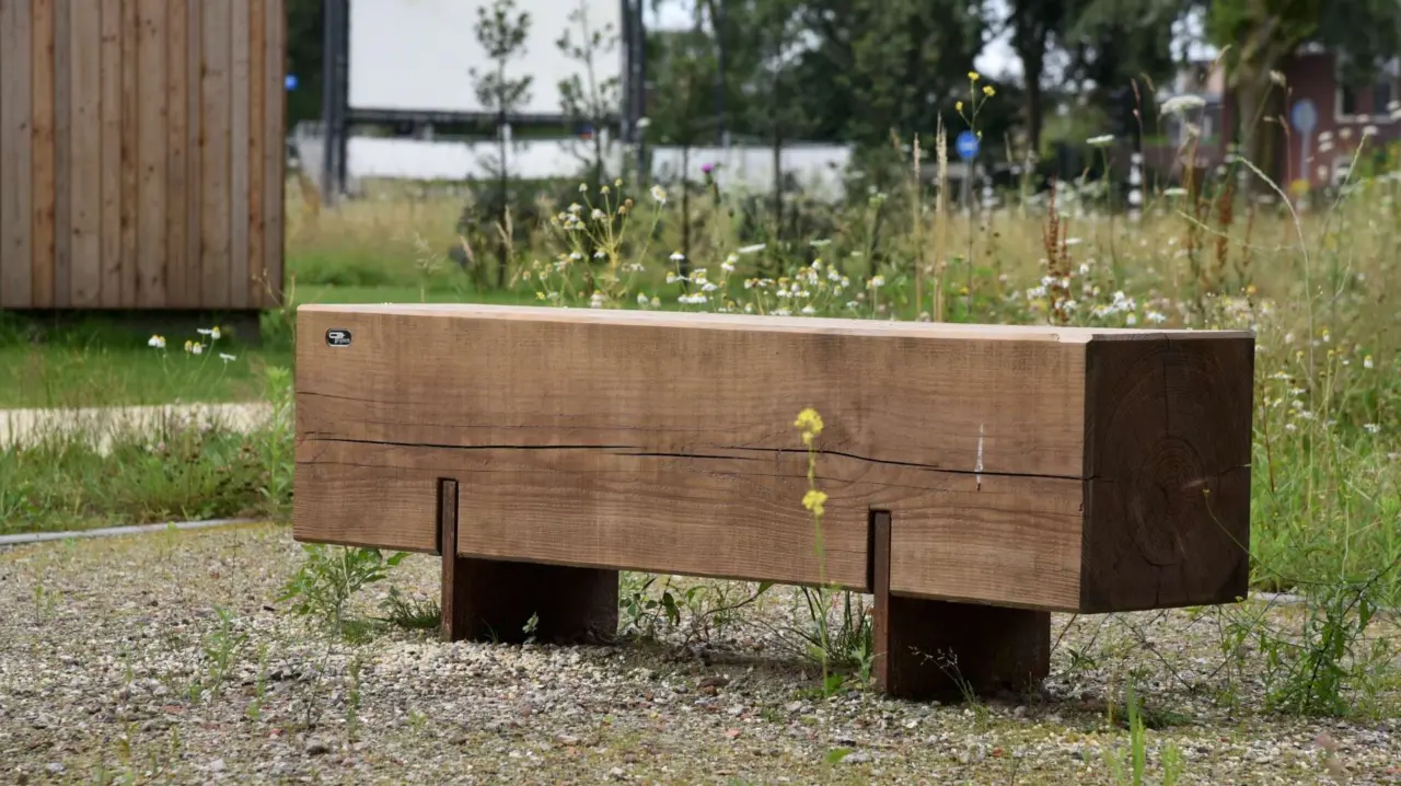 Buitenbanken Pure Eco 1500 enkelzits voor de openbare ruimte 4