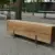 Buitenbank Pure Eco enkelzits 1500