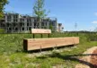 Buitenbank Pure Eco Douglas met rugleuning 3002