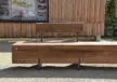 Pure Einzelsitz mit Rückenlehne (3000) Parkbänke Grijsen Stadtmobiliar