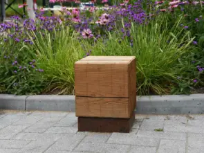 Buitenbank Pure Eco poef 350