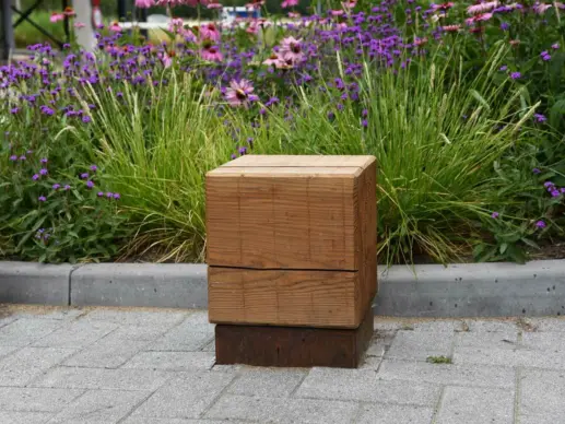 Buitenbank Pure Eco poef 350