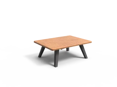 Buitenbank Retro salontafel productrender