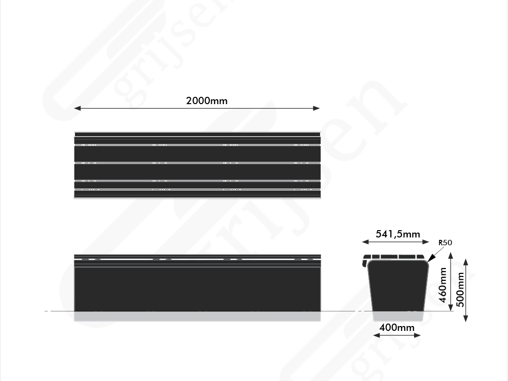 Revive Element 2 maattekening