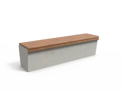 Buitenbank Revive element 2 productrender