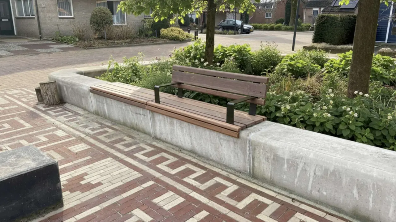 Buitenbank Revive 1 2 3 voor de openbare ruimte 1