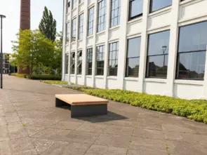 Buitenbank Rondure dubbelzits voor de openbare ruimte