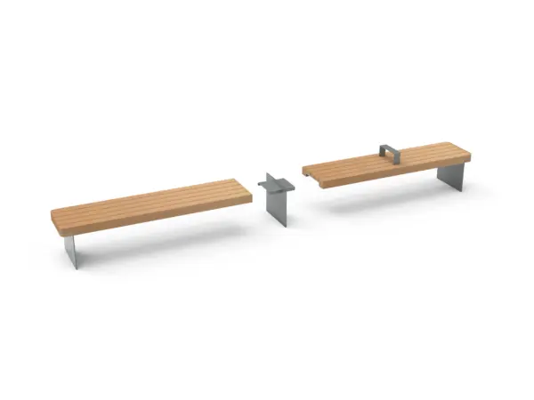 Parkbank Rondure kombinierbar