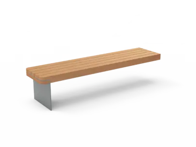 Rondure enkelzits zitting z rugl links eindstuk productrender