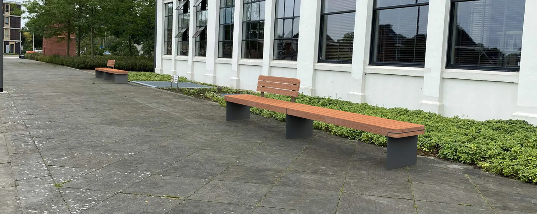 Buitenbank Rondure opstelling 1header image