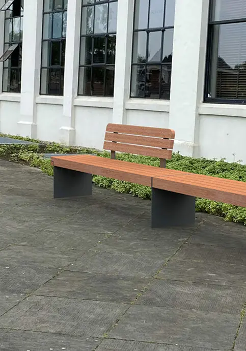 Buitenbank Rondure opstelling 1header image