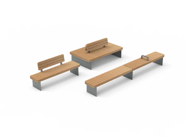 Buitenbanken serie Rondure