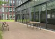 Seniorenbank Chat mit Ausbuchtung Grijsen