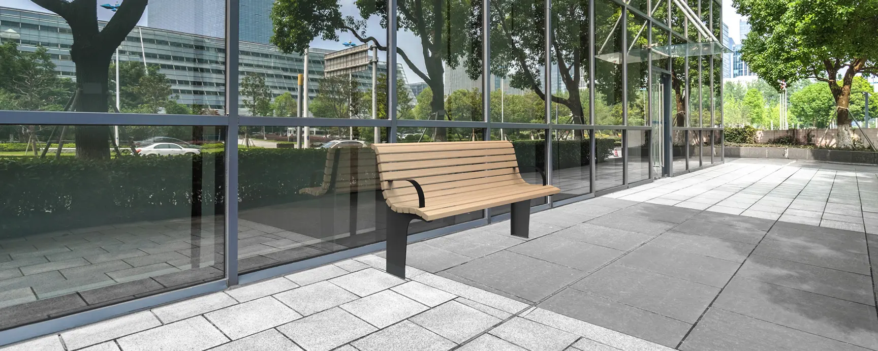 Seniorenbank Notaris header image 0 Parkbank Grijsen Stadtmobiliar