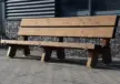 Buitenbank Vista enkelzits met rugleuning