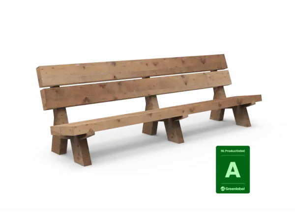 Vista enkelzits met rugleuning label A