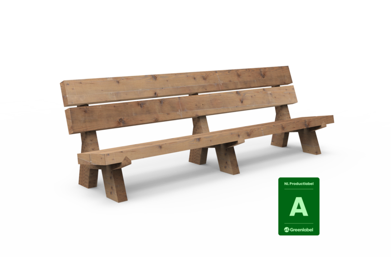 Vista enkelzits met rugleuning label A