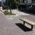 Outdoor bench Wenters enkelzits wood 5