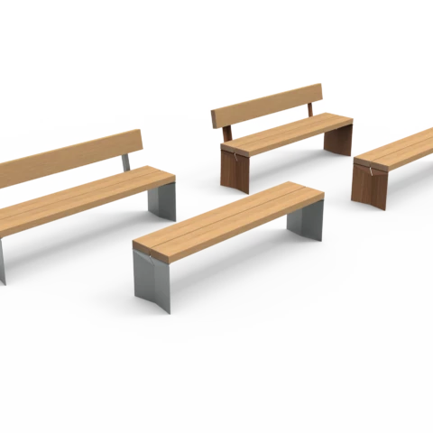 Quadrat buitenbanken