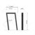 Fietsbeugel Cubic I (530) maattekening
