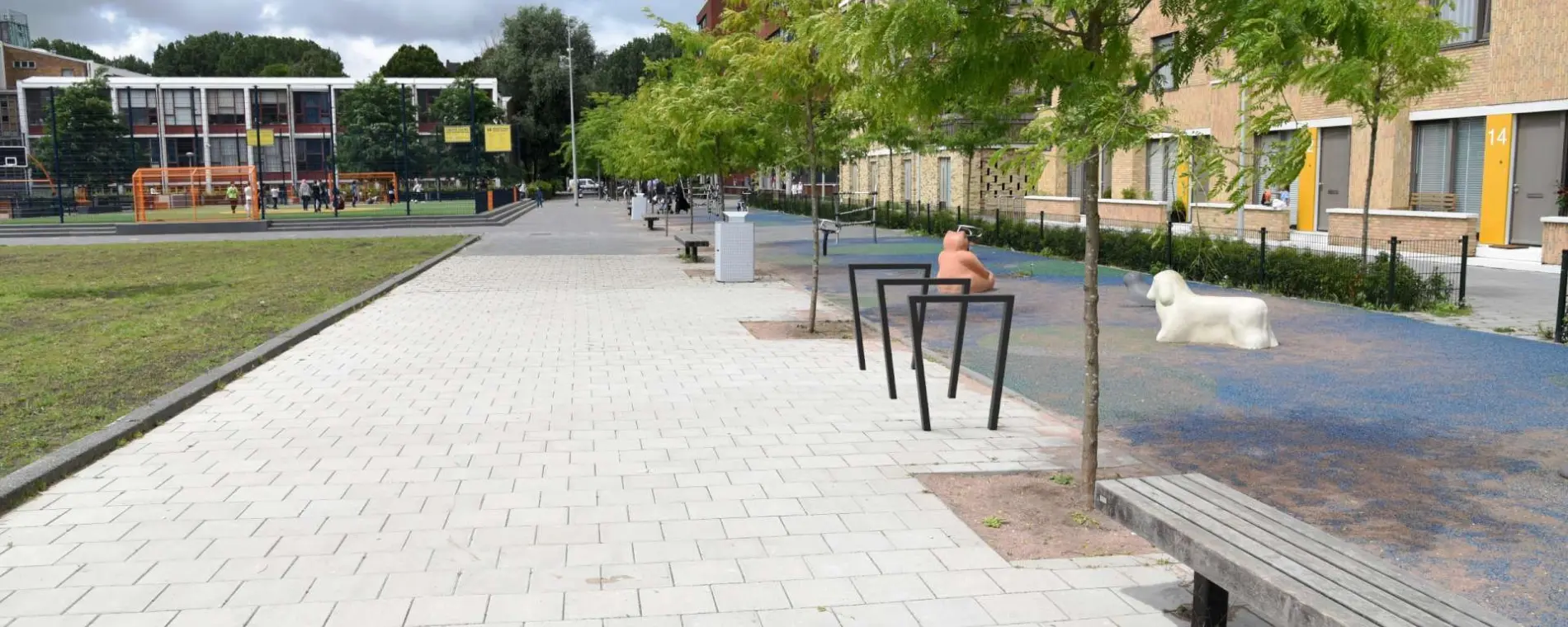 Fietsbeugel Cubic II 630 voor de openbare ruimte