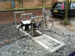 Inklapbare Square fietsbeugels voor de openbare ruimte 12