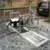 Inklapbare Square fietsbeugels voor de openbare ruimte 12