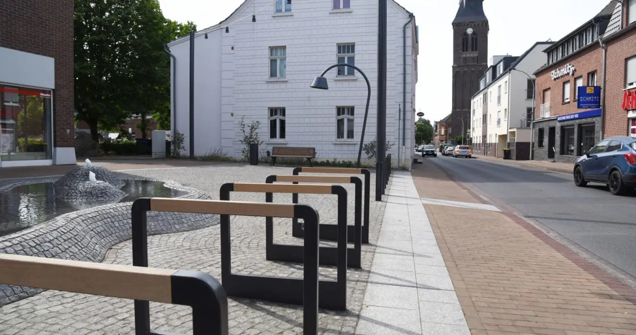 Retro Fahrradbügel Grijsen Stadtmobiliar