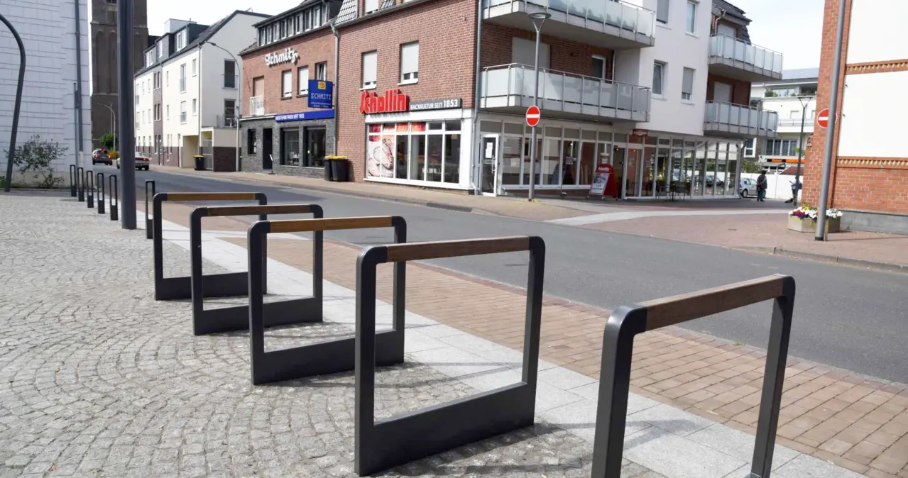Retro Fahrradbügel Grijsen Stadtmobiliar