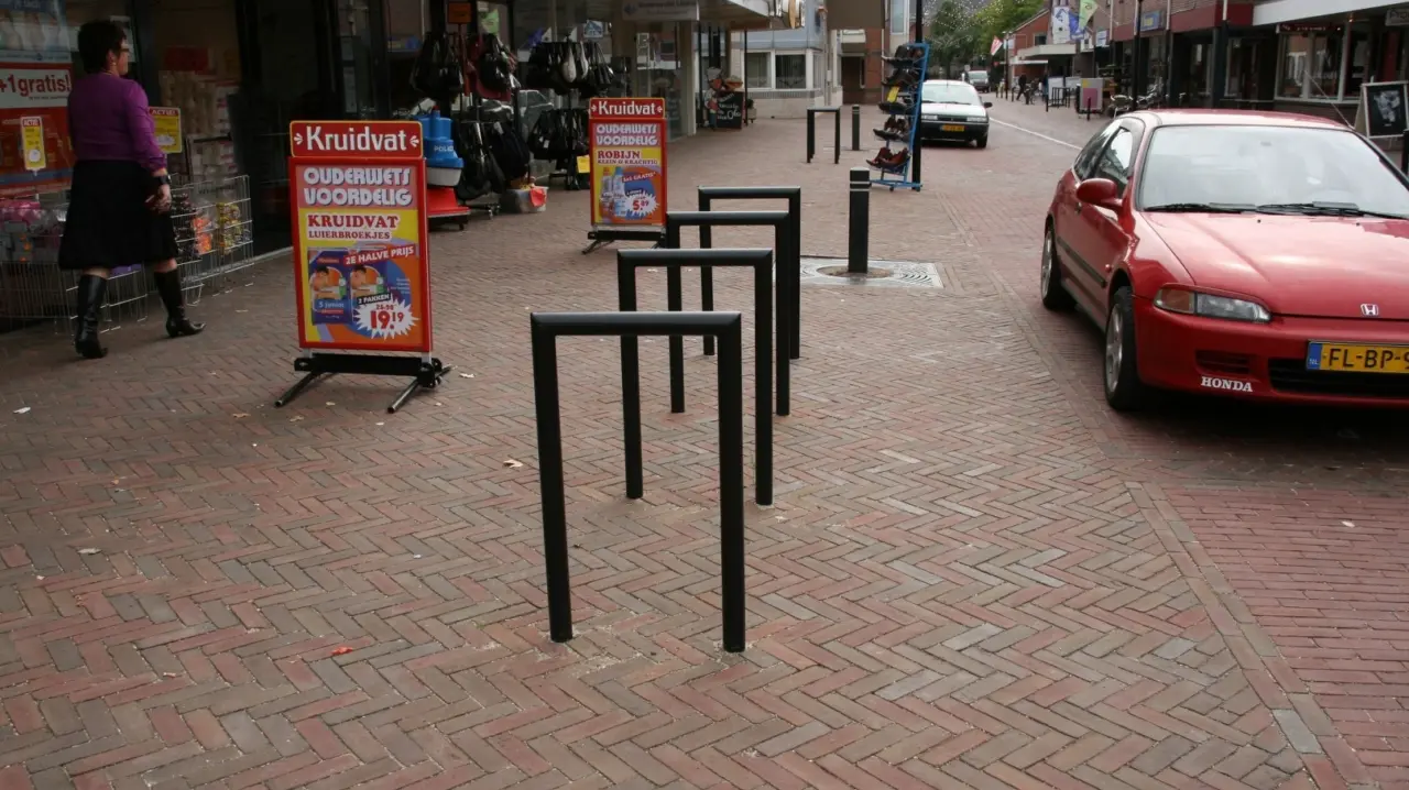 Fietsbeugel Rondo Enkel voor de openbare ruimte