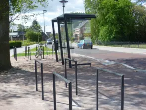 Rondo Doppel Fahrradanlehnbügel Grijsen Stadtmobiliar
