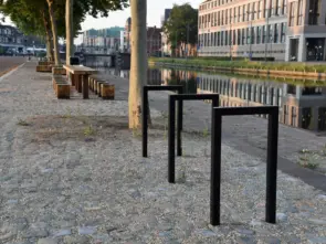 Fietsbeugel Square Enkel voor de openbare ruimte