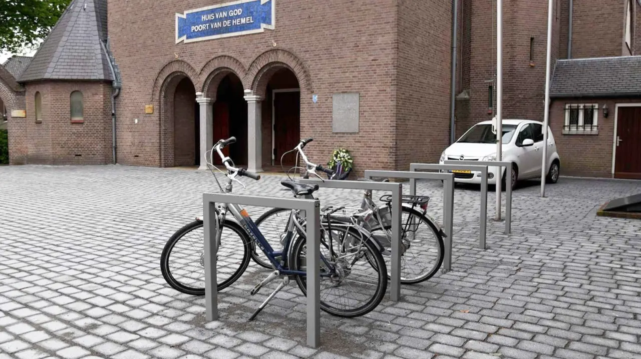 Fietsbeugel Square Dubbel voor de openbare ruimte