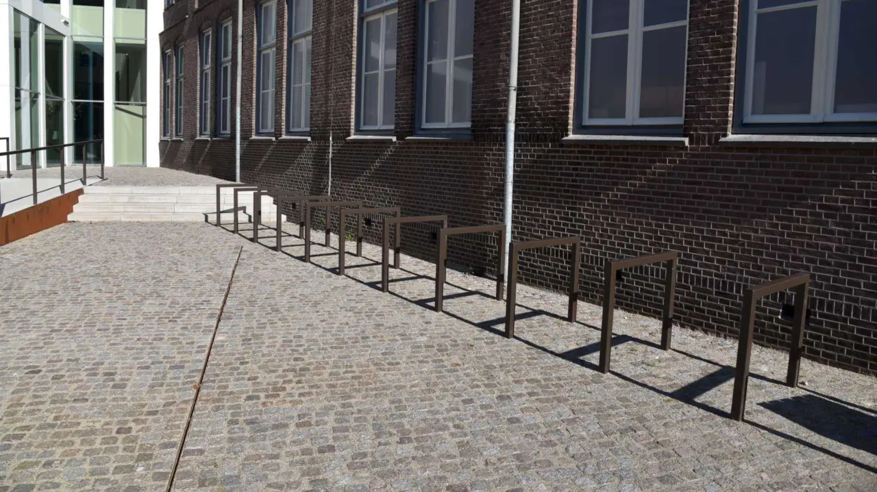 Fietsbeugel Square Dubbel voor de openbare ruimte
