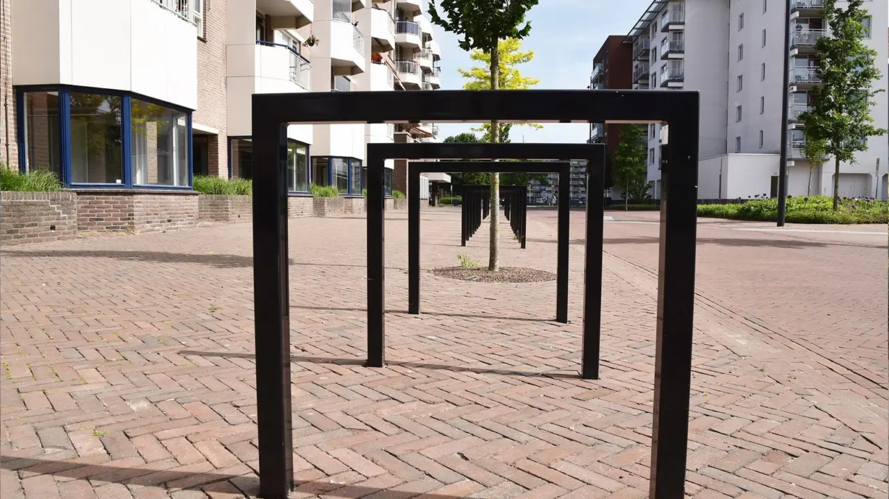 Fietsbeugel Square Dubbel voor de openbare ruimte