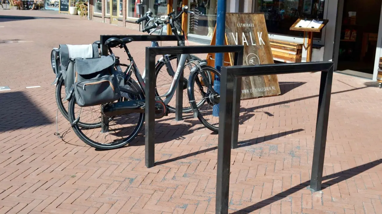 Fietsbeugel Square Dubbel voor de openbare ruimte