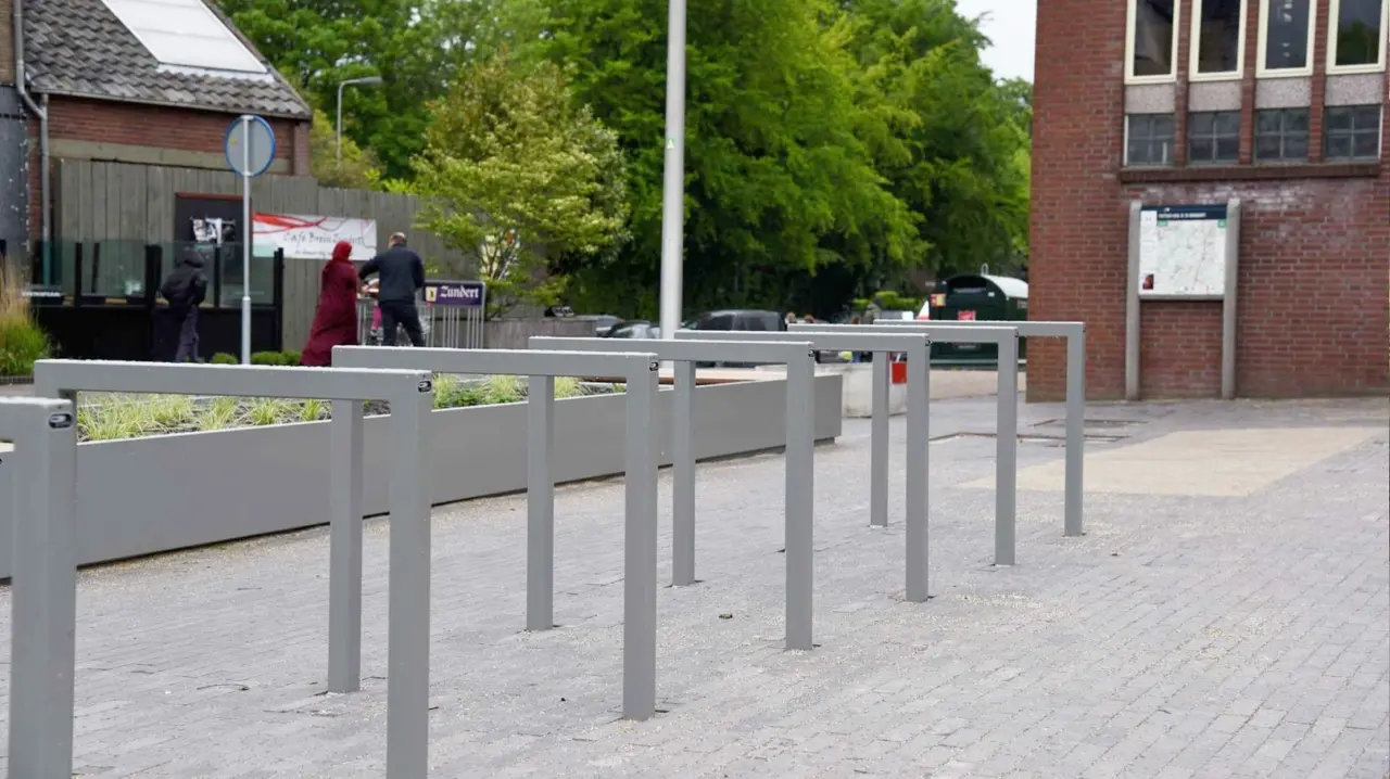 Fietsbeugel Square Dubbel voor de openbare ruimte