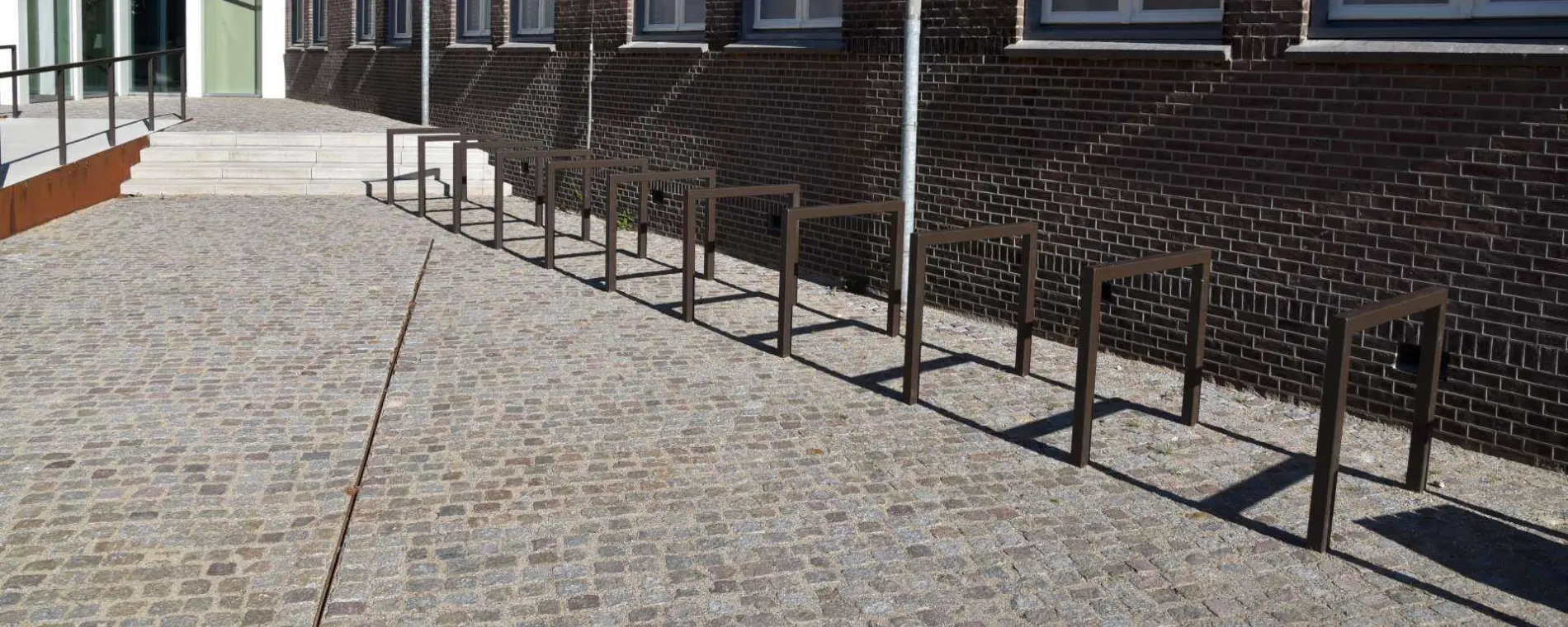 Fietsbeugel Square Dubbel voor de openbare ruimte