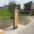 Information pillar Wooden Pillar in Veldhoven 1