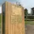 Information pillar Wooden Pillar in Veldhoven 2