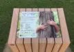 Lecturn custom made information pillar 10