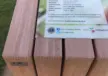 Lecturn custom made information pillar 11