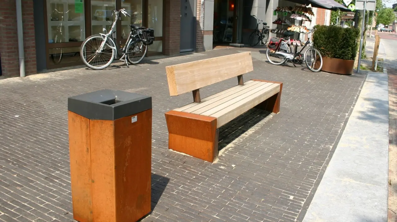 Oplossingen op maat Afvalbakken Quadrat 2