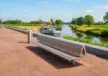 Parkbank Maßanfertigung Serie Wenters Grijsen 16 Park- und Stadtmobiliar