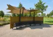 Parkbank Sondermodell Serie Wenters Grijsen 19 Park- und Stadtmobiliar