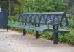 Parkbank Maßanfertigung Serie Wenters Grijsen 20 Park- und Stadtmobiliar