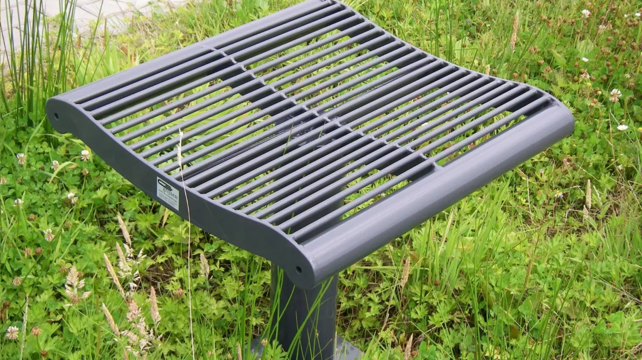 Parkbank Sondermodell Serie Wenters Grijsen 9 Park- und Stadtmobiliar