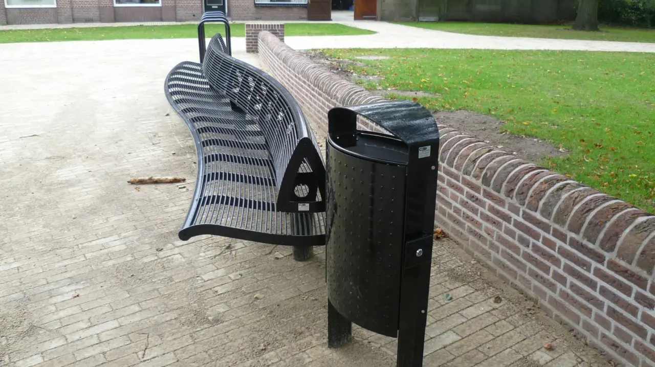 Parkbank Sondermodell Serie Wenters Grijsen 11 Park- und Stadtmobiliar